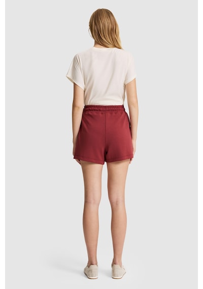 U.s. Polo Assn. Kadın Vişne Şort Örme 50322069-vr223