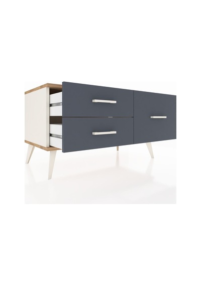 Hyperion Şifonyer 3 Raflı 88x44x48 Aytaşı-çam/antrasit Çam/antrasit Hyperion Şifonyer 3 Raflı 88x44x48 Aytaşı-çam/antrasit Çam/antrasit