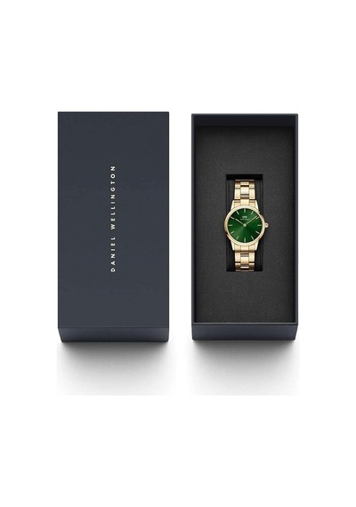 Daniel Wellington Kol Saati - Altın Renkli Metal Kordon Ve Yeşil Kadranlı Lüks Kol Saati