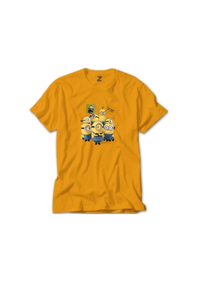 Minions The Rise Of Gru Banner Sarı Tişört-Sarı
