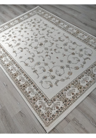Vera Klasik Desenli Ipeksi Yumuşaklıkta Dokunmuş Makina Halısı 160x230 Cm Çok Renkli