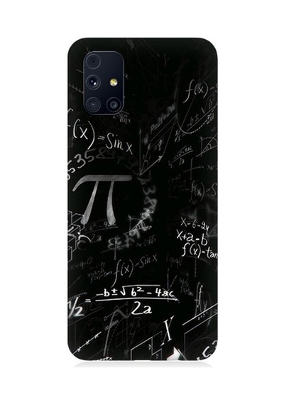 Samsung Galaxy M31s Uyumlu Pi Ve Matematik Formülü Desenli Silikon Kılıf