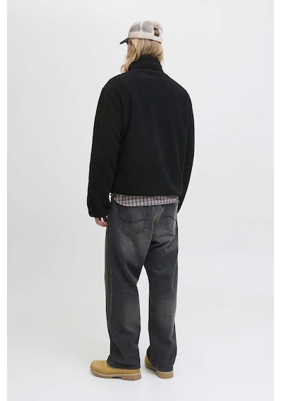 Jack & Jones Jornorrebro Teddy Jacket Sn Siyah Erkek Ceket 12282890 Siyah