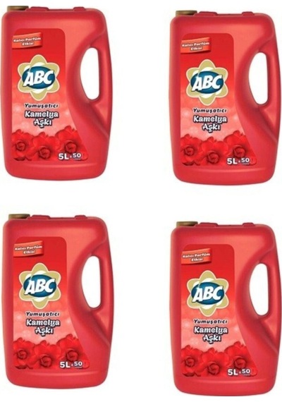 Kamelya Aşkı Çamaşır Yumuşatıcısı 4 X 5 Lt Diğer