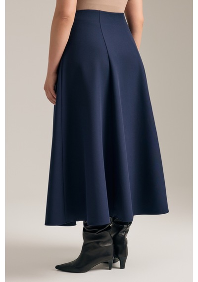 Aker Kuplu Kloş Etek Lacivert Lacivert