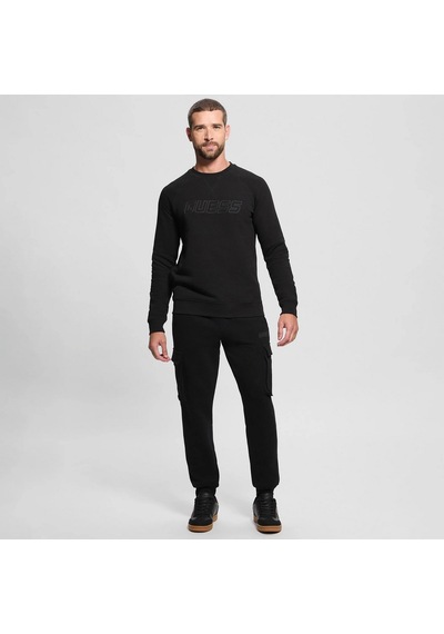 Guess Z4yq16k9v31 New Aldwin Cns Erkek Sweatshirt Siyah
