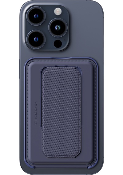 Amazingthing Glamour Link Fonksiyonel Çok Yönlü Grip Standlı Magnetik Kartlık Mavi