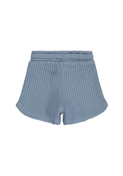 Civil Boys Basic Waffle 2-5 Yaş Şort - Mavi Açık İndigo