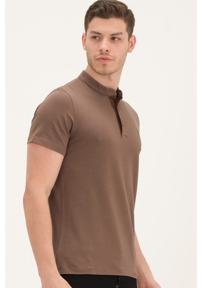 T8560 Dewberry T-shırt-açık Kahve Açık Kahve