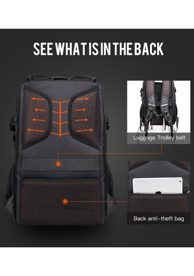 Arctic Hunter B00387 Siyah Sırt Çantası Yeşil