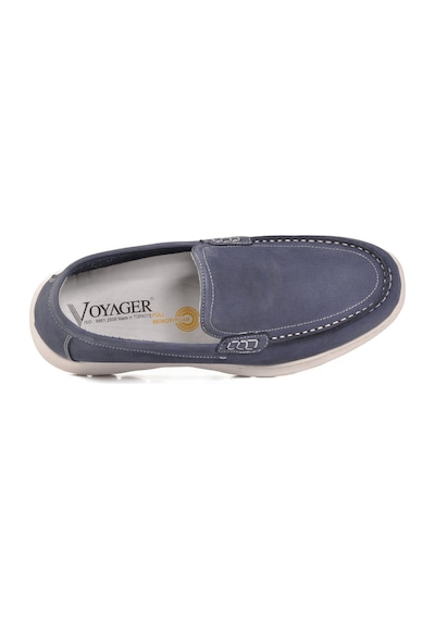 Voyager Mavi Nubuk Hakiki Deri Anatomik Hafızalı Rahat Taban Erkek Casual Ayakkabı Loafer M732 Çok Renkli Voyager Mavi Nubuk Hakiki Deri Anatomik Hafızalı Rahat Taban Erkek Casual Ayakkabı Loafer M732 Çok Renkli