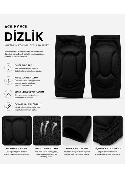 Voltrike Voleybol Dizliği Renksiz