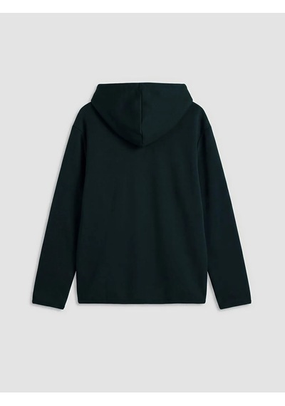 Lc Waikiki Yeşil Baskılı Erkek Çocuk Fermuarlı Sweatshirt YESIL