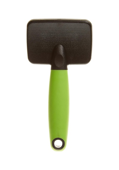 Ferplast Gro 5800 İnce Metal Dişli Kedi Tarağı, S, Green