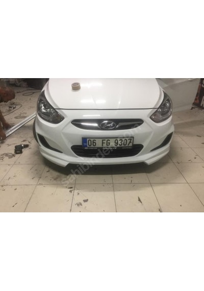 Hyundai Accent Blue Ön Tampon Eki Karlık Fiber Boyasız