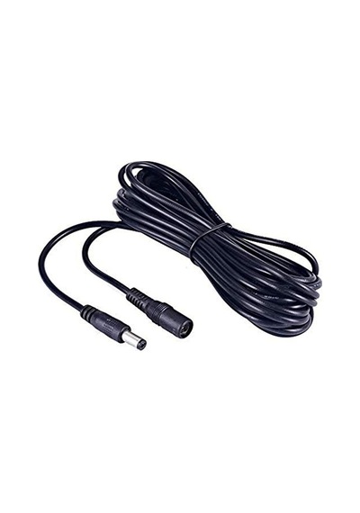 1 M Uzunlukta Dc Adaptör Uzatma Kablosu, 5.5mm X 2.1mm 0.1 M