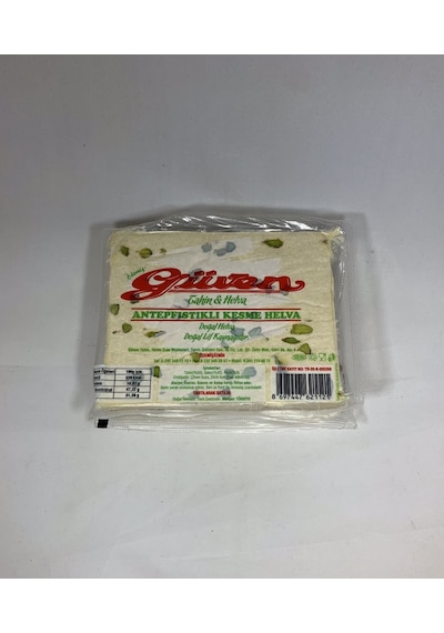 Güven Helva Antep Fıstıklı Kesme Tahin Helva 500 G