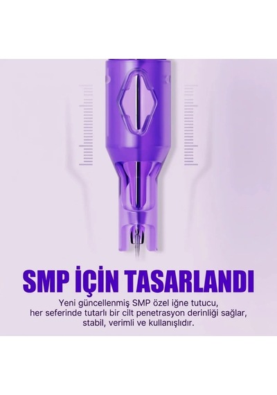 Mast Smp Pro 0801 Rl 1 Rl 0.25 Mm Round Liner Long Taper Kartuş Dövme Ve Pmu İğnesi 20 Adet