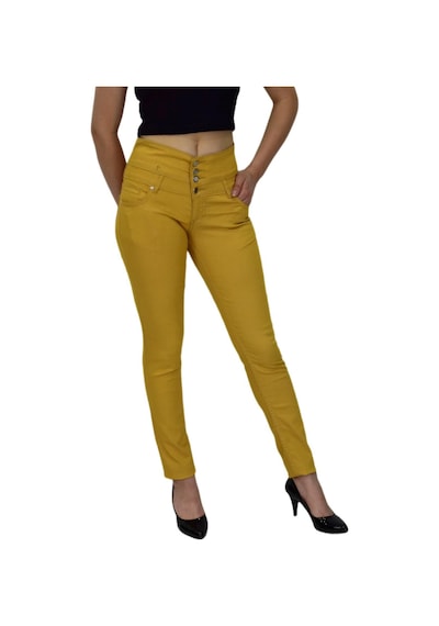 Kadın Yüksek Bel Kanvas Pantolon Bgl-st01575 001