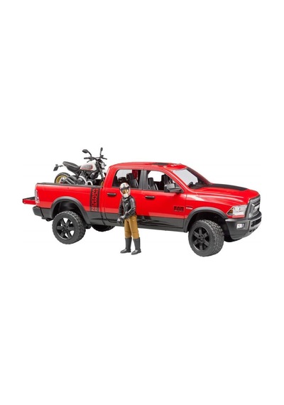 Bruder Ram 2500 Pickup, Ducatı Motor, Sürücü