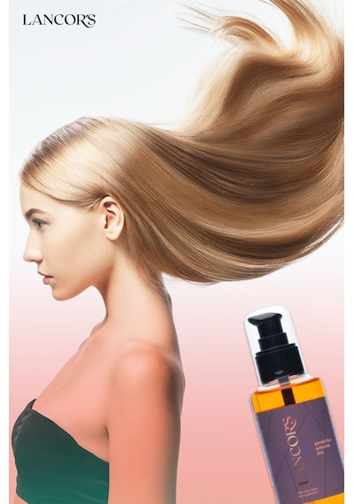 Lancor's Pürüzsüzleştirici Işıltı Veren Argan Özlü Saç Bakım Yağı 100 ML