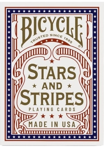 Bicycle Stars And Stripes Yıldızları Ve Çizgileri Premium Oyun Kağıdı İskambil Kartları Destesi