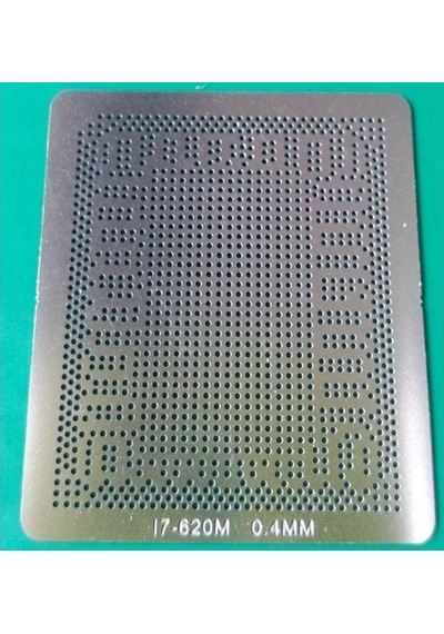 Kalıp Stencil I7-620M I7-520M Işlemci Kalıbı