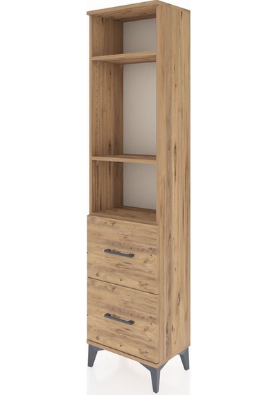 Arges Dolap 3 Raflı 2 Çekmeceli 44x30x182 Çam-çam Çam Arges Dolap 3 Raflı 2 Çekmeceli 44x30x182 Çam-çam Çam
