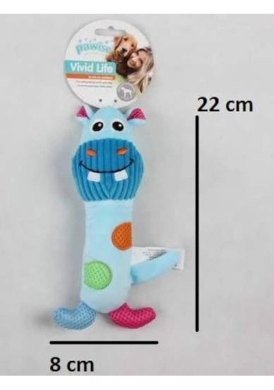 Pawise Vivid Life-hippo Stick Köpek Oyuncağı