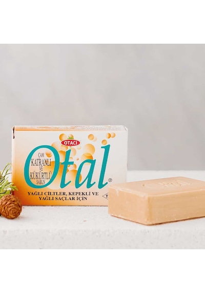 Otacı Otal Çam Katranlı ve Kükürtlü Sabun 80 G
