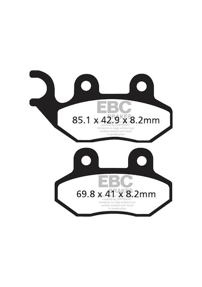 Ebc Sfac264 Sym Orbit Iı 125 Fren Balatası Uyumlu