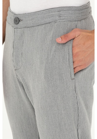 U.s. Polo Assn. Erkek Gri Pantolon Kanvas-chino 50291196-vr024 Gri