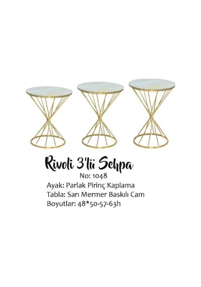 Brc Rivoli Zigon Model Metal Transmisyon Çelik Goldrenk Kaplama B