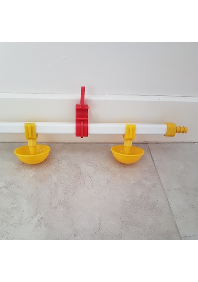Nipel Tavuk Suluk Yaylı Çanak 40 Cm 2 Yaylı  Çanak
