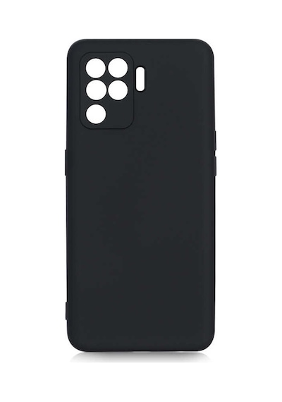 Noktaks - Oppo Uyumlu Oppo Reno 5 Lite - Kılıf İçi Kadife Koruyucu Mara Lansman Kapak - Siyah