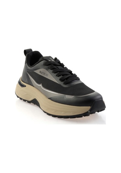 Bambi Siyah Gri Erkek Sneaker E01175526122 Siyah