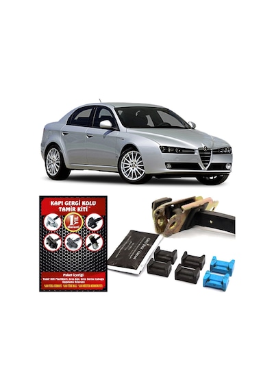 Barrer Alfa Romeo 159 Kapı Gergi (Limitör)Tamir Kiti Ön/Arka 2005-2012