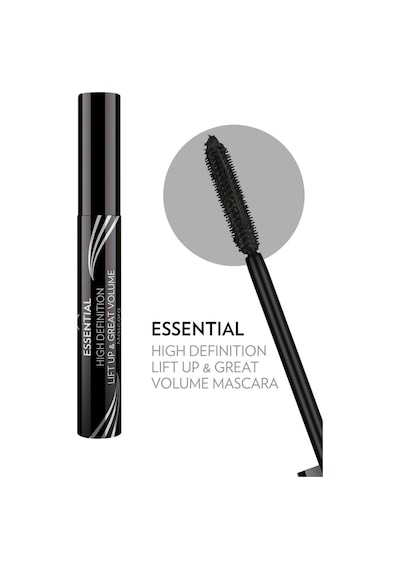 Essential High Definition & Lift Up&great Volume Mascara Black - Hacim Veren Maskara 2'li Set
