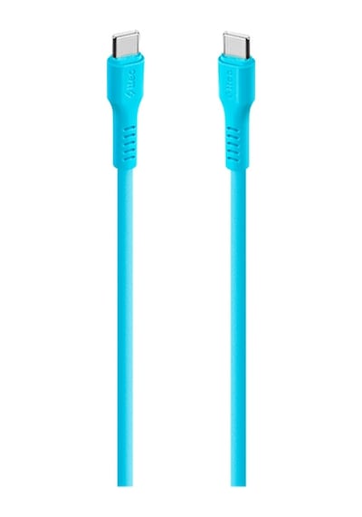 Ttec 2dk59nm Usb-c Usb-c 120cm 60w Pd/qc Hızlı Şarj/data Kablosu Neon Mavi