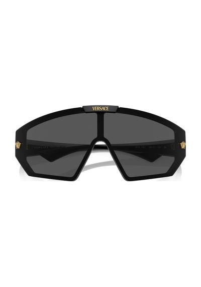 Versace 4461 Gb1/87 47 Unisex Güneş Gözlüğü Siyah