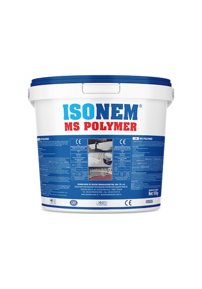 Isonem Ms Polymer %300 Elastik Su Yalıtım Malzemesi Beyaz 5 Kg