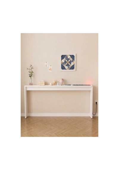 Café Royale Vintage & Usb-tech Konsol Raf - 3 Usb + 4 Priz Girişli Mdf Koltuk Arkası Raf Beyaz 180x85x12 Café Royale Vintage & Usb-tech Konsol Raf - 3 Usb + 4 Priz Girişli Mdf Koltuk Arkası Raf Beyaz 180x85x12