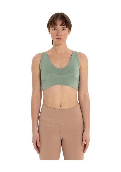 Inguz Ecovero Yoga Bra Su Yeşili