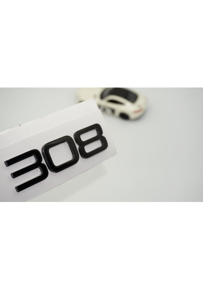 Dk Tuning Peugeot 308 Ön Panjur 2022+ Parlak Siyah Abs Logo Amble