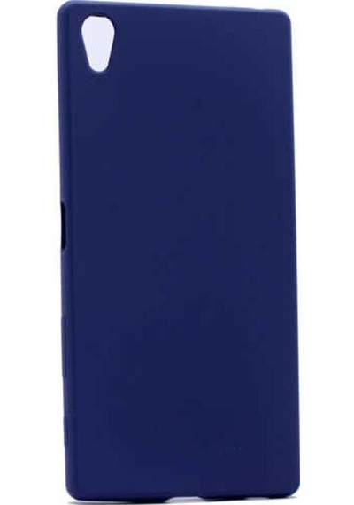 Sony Xperia Z5 Kılıf Zore Premier Silikon Kapak Lacivert