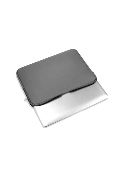 Arabulalaca Apple Uyumlu MacBook Pro 14.2 A2779 M2 Kılıf Koruma Kesesi Gri