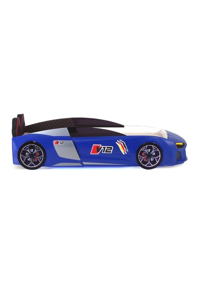 Mavi Arabalı Yatak V12 Audi Full Ledli Kumandalı Ve Müzikli Mavi Arabalı Yatak V12 Audi Full Ledli Kumandalı Ve Müzikli