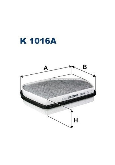 FILTRON K1016A Kabin Filtresi Aktif Karbonlu ( Mercedes W202-W210 Karbonlu ) (WC185394)