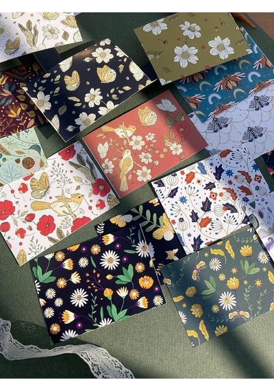 Vintage Scrapbook Kağıdı, Bullet Journal Ajanda, Defter Süsleme Genel