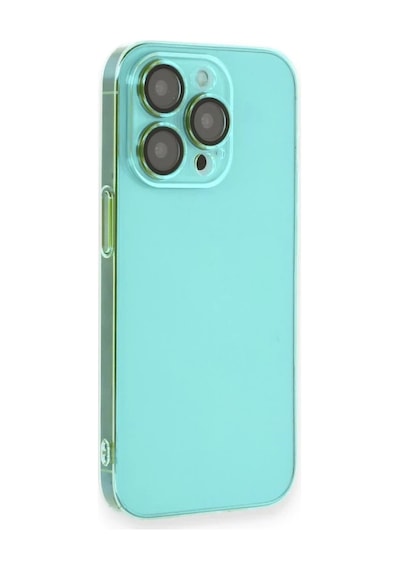 Apple Uyumlu   iPhone 14 Pro Max Kılıf Armada Lensli Kapak - Yeşil